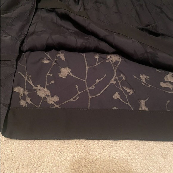 Rag & Bone Rubie Silk Burnout  Popover Relaxed Fit Mini Dress Black, Sz Med - Picture 15 of 16